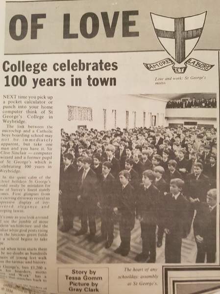 Centenary Article - Woking Informer